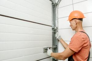 precision door working installing insulated garage doors