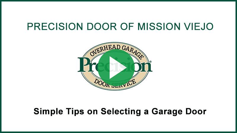 Precision Door of San Luis Obispo | New Garage Doors